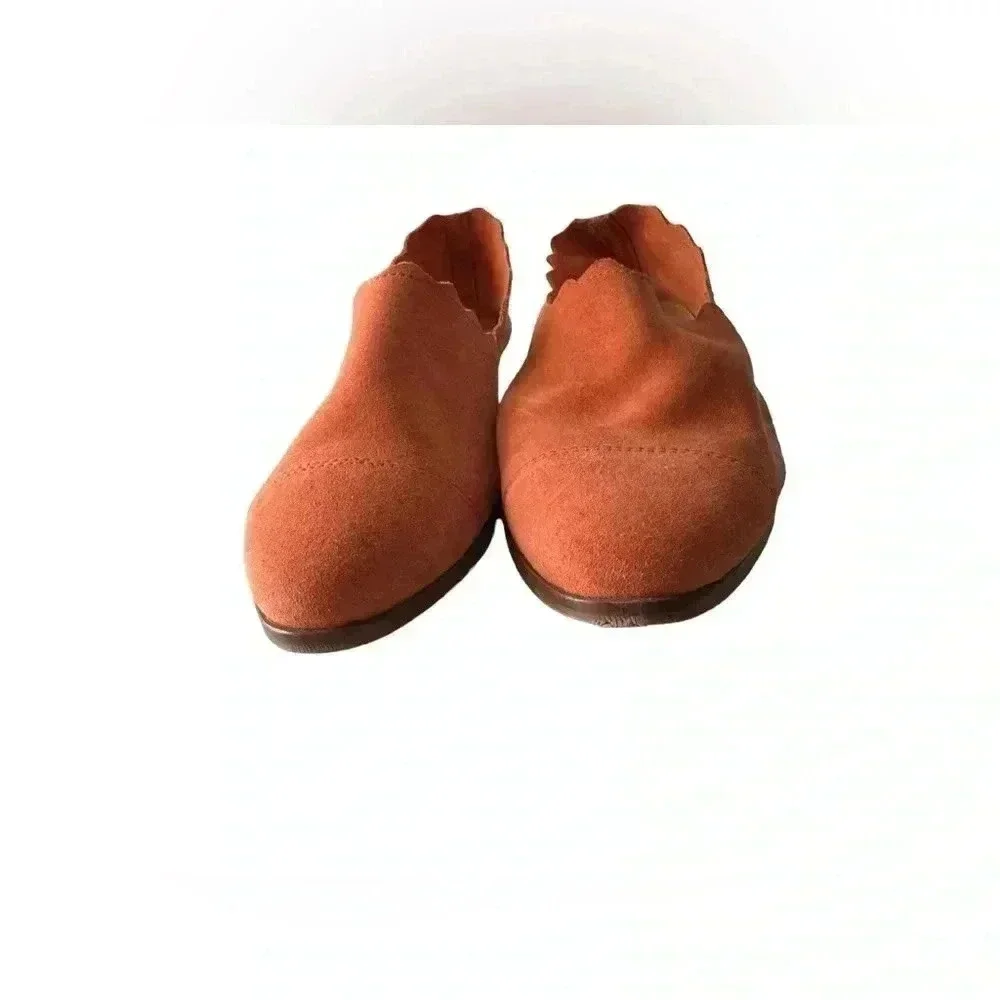 Anthropologie Klub Nico Georgette Ink Suede Flat